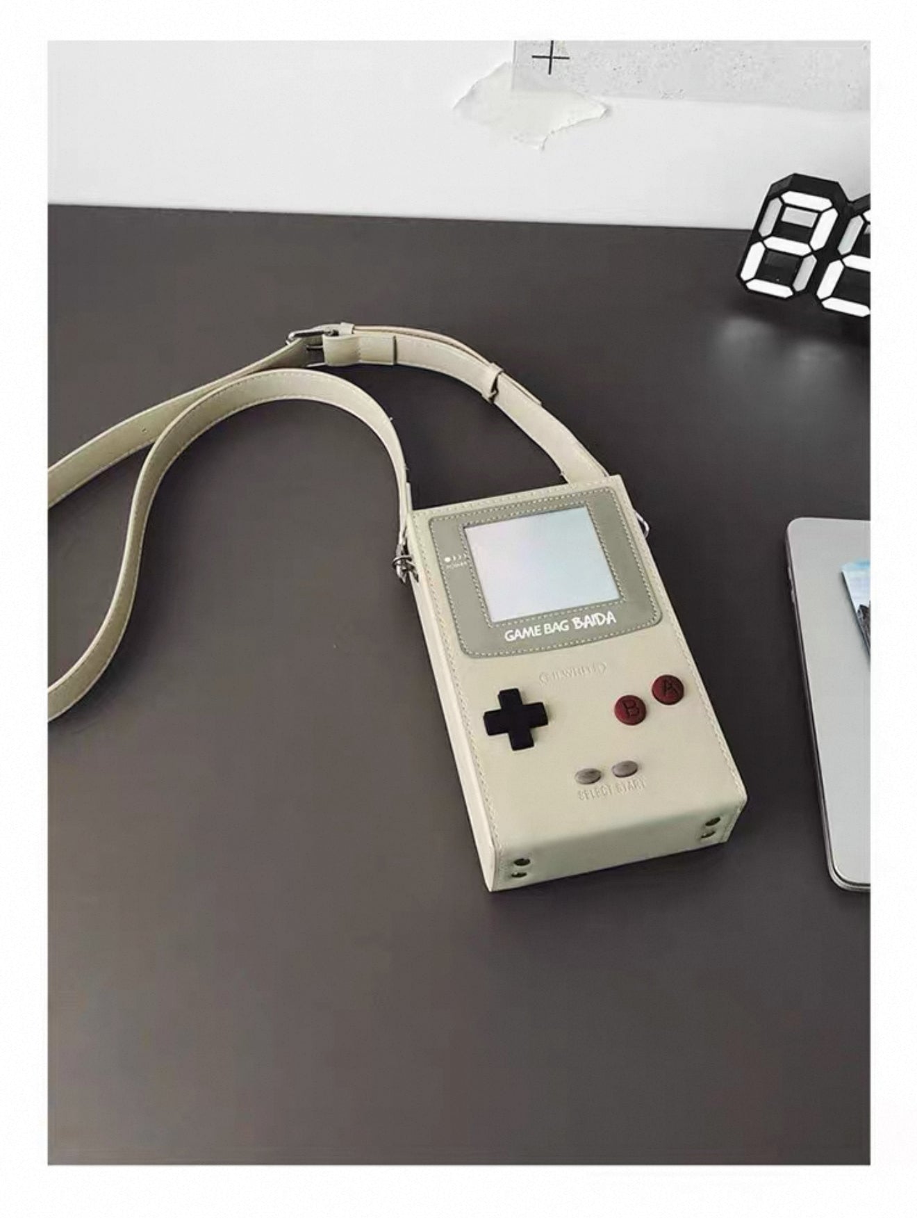 Cute all-match shoulder bag funny game console messenger bag travel leisure mobile phone bag convenient small square bag fashionable