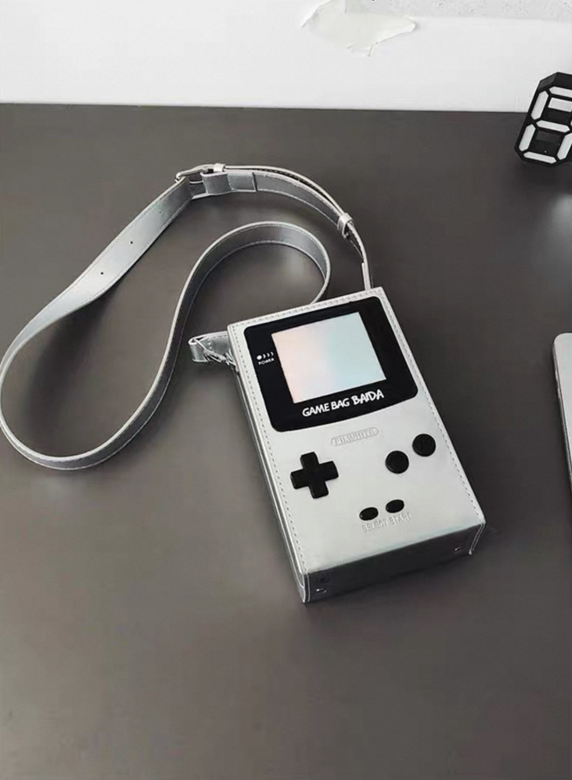 Cute all-match shoulder bag funny game console messenger bag travel leisure mobile phone bag convenient small square bag fashionable
