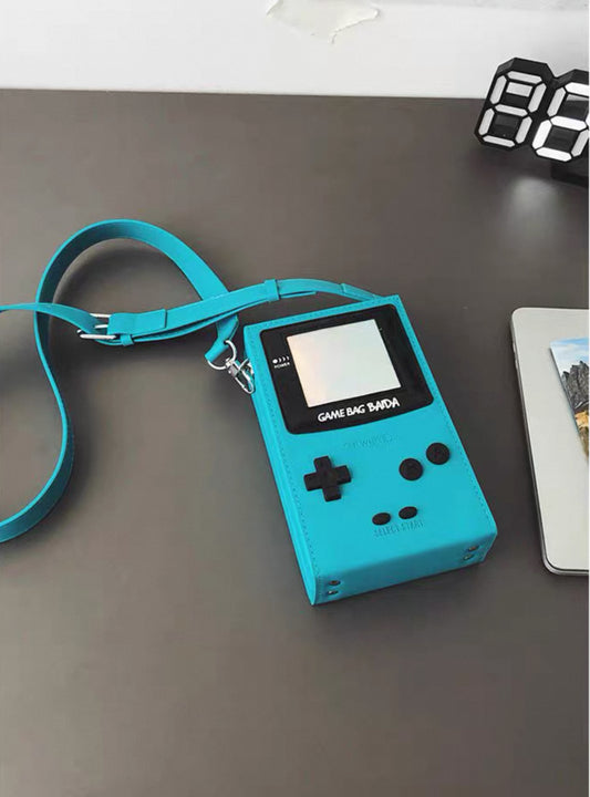 Cute all-match shoulder bag funny game console messenger bag travel leisure mobile phone bag convenient small square bag fashionable